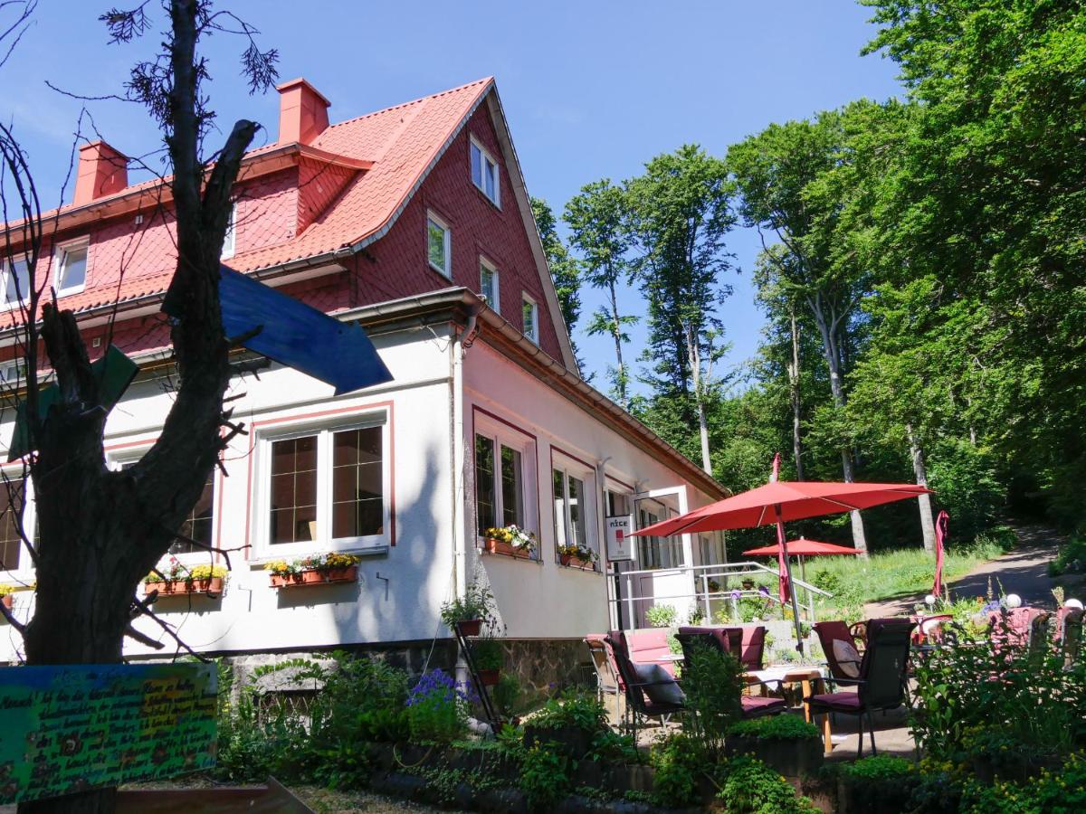 Herberge Zur Rose Brotterode Exteriör bild